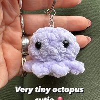 Octopus sleutelhanger