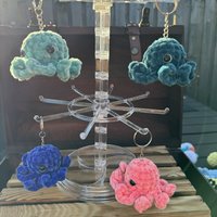 Octopus sleutelhanger