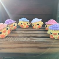 Chick with hat