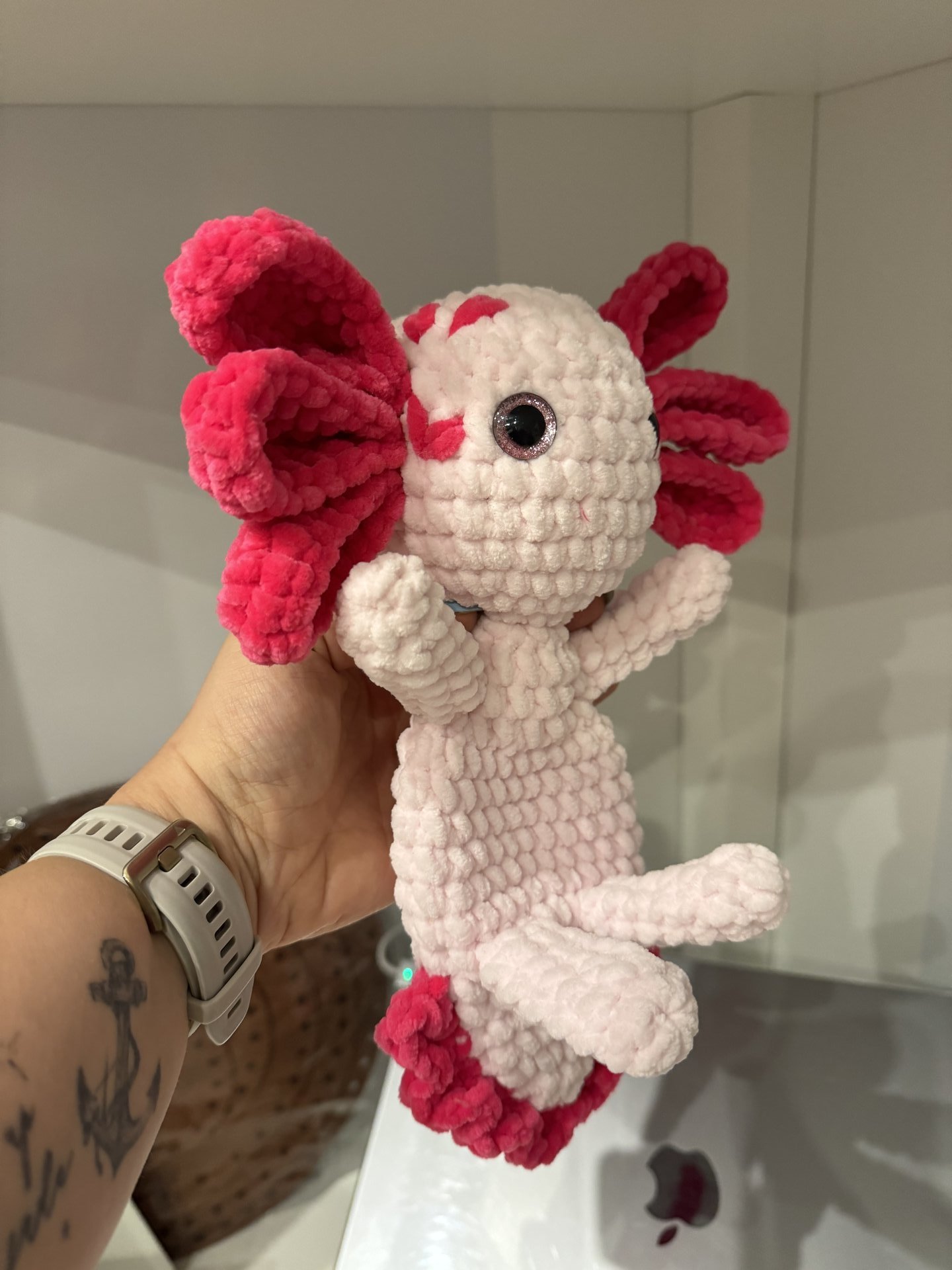 Axolotl snuggler