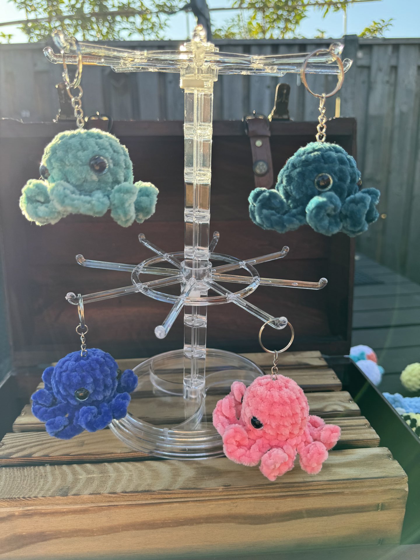 Octopus sleutelhanger