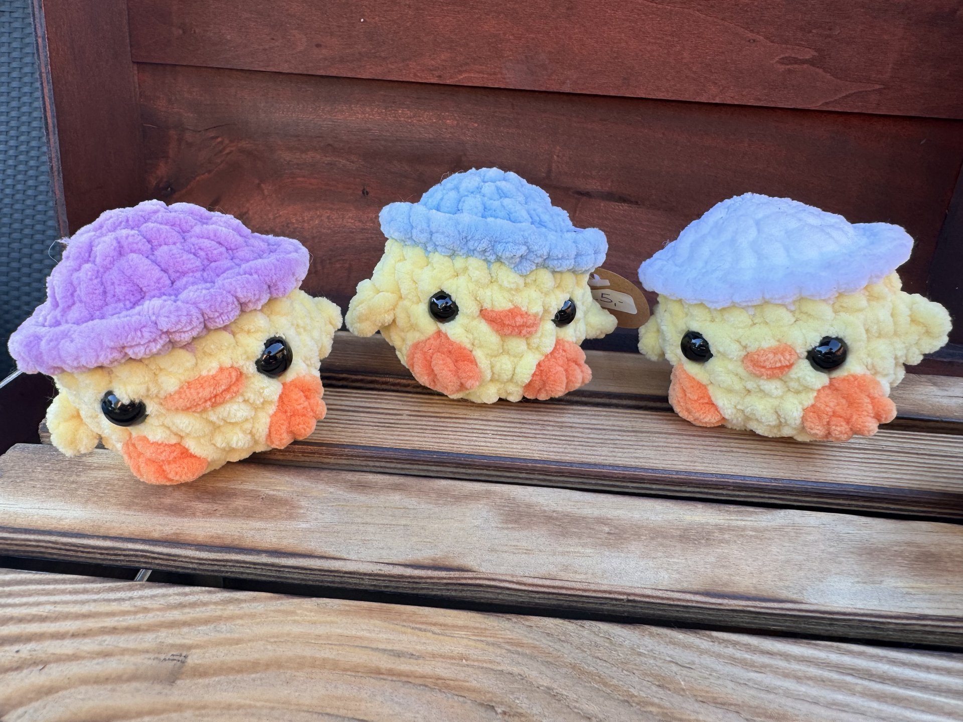 Chick with hat