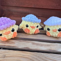 Chick with hat